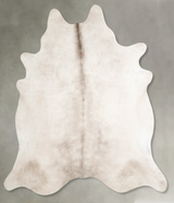 Champagne XX-Large Brazilian Cowhide Rug 7'6"H x 7'0"W #A55564 by Hudson Hides