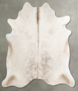 Champagne X-Large Brazilian Cowhide Rug 6'10"H x 6'6"W #A55566 by Hudson Hides