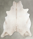 Champagne XX-Large Brazilian Cowhide Rug 7'4"H x 7'0"W #A55568 by Hudson Hides