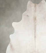 Champagne XX-Large Brazilian Cowhide Rug 7'4"H x 7'0"W #A55568 by Hudson Hides