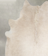 Champagne XX-Large Brazilian Cowhide Rug 7'9"H x 7'2"W #A55570 by Hudson Hides