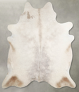 Champagne X-Large Brazilian Cowhide Rug 7'3"H x 6'7"W #A55571 by Hudson Hides