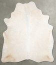 Champagne Large Brazilian Cowhide Rug 6'5"H x 5'7"W #A55575 by Hudson Hides