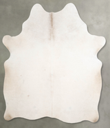 Champagne Large Brazilian Cowhide Rug 6'1"H x 5'6"W #A55576 by Hudson Hides