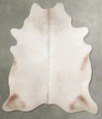 Champagne X-Large Brazilian Cowhide Rug 7'4"H x 6'6"W #A55579 by Hudson Hides