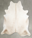 Champagne XX-Large Brazilian Cowhide Rug 8'1"H x 7'5"W #A55582 by Hudson Hides