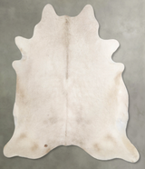 Champagne XX-Large Brazilian Cowhide Rug 7'3"H x 7'0"W #A55585 by Hudson Hides