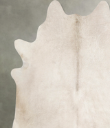 Champagne XX-Large Brazilian Cowhide Rug 7'3"H x 7'0"W #A55585 by Hudson Hides