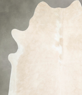 Champagne X-Large Brazilian Cowhide Rug 6'9"H x 6'7"W #A55587 by Hudson Hides