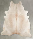 Champagne XX-Large Brazilian Cowhide Rug 7'10"H x 6'8"W #A55588 by Hudson Hides