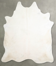 Champagne XX-Large Brazilian Cowhide Rug 7'11"H x 6'11"W #A55589 by Hudson Hides