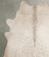 Champagne X-Large Brazilian Cowhide Rug 7'1"H x 6'3"W #A55591 by Hudson Hides
