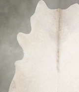 Champagne XX-Large Brazilian Cowhide Rug 7'8"H x 7'3"W #A55592 by Hudson Hides