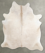 Champagne X-Large Brazilian Cowhide Rug 7'4"H x 6'5"W #A55593 by Hudson Hides