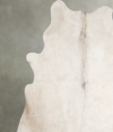 Champagne X-Large Brazilian Cowhide Rug 6'10"H x 6'10"W #A55594 by Hudson Hides