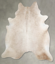Champagne XX-Large Brazilian Cowhide Rug 7'8"H x 6'11"W #A55599 by Hudson Hides