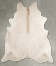 Champagne XX-Large Brazilian Cowhide Rug 8'1"H x 7'3"W #A55601 by Hudson Hides
