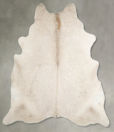 Champagne XX-Large Brazilian Cowhide Rug 8'1"H x 7'3"W #A55601 by Hudson Hides