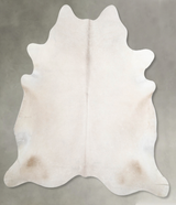 Champagne XX-Large Brazilian Cowhide Rug 7'1"H x 7'0"W #A55602 by Hudson Hides