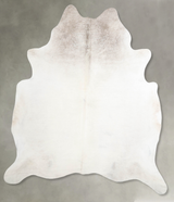 Champagne X-Large Brazilian Cowhide Rug 7'4"H x 6'8"W #A55604 by Hudson Hides
