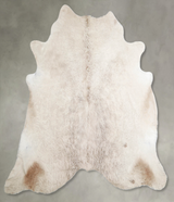 Champagne XX-Large Brazilian Cowhide Rug 6'11"H x 7'5"W #A55605 by Hudson Hides