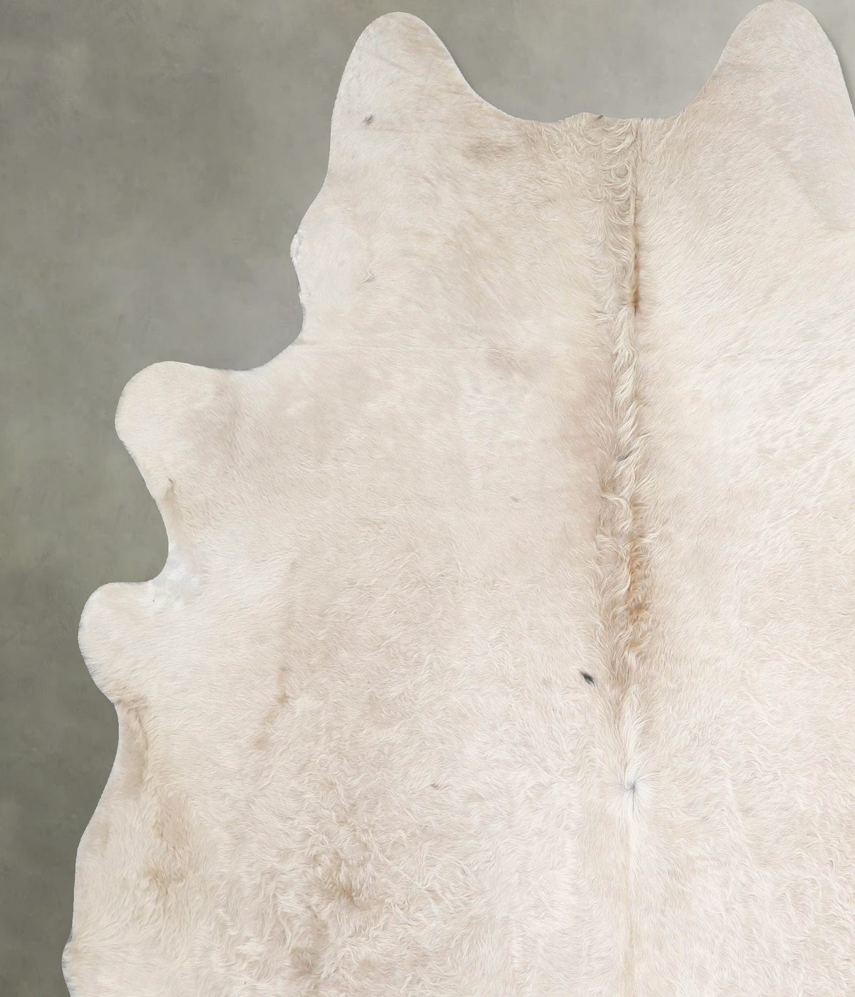 Champagne XX-Large Brazilian Cowhide Rug 7'9"H x 6'9"W #A55606 by Hudson Hides