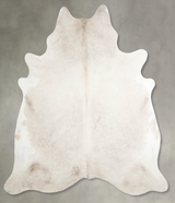 Champagne XX-Large Brazilian Cowhide Rug 7'7"H x 6'7"W #A55607 by Hudson Hides
