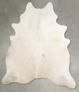 Champagne XX-Large Brazilian Cowhide Rug 7'6"H x 6'10"W #A55608 by Hudson Hides