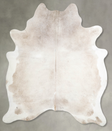 Champagne XX-Large Brazilian Cowhide Rug 7'11"H x 6'9"W #A55609 by Hudson Hides