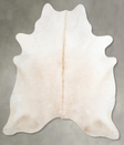 Champagne XX-Large Brazilian Cowhide Rug 8'0"H x 6'11"W #A55611 by Hudson Hides