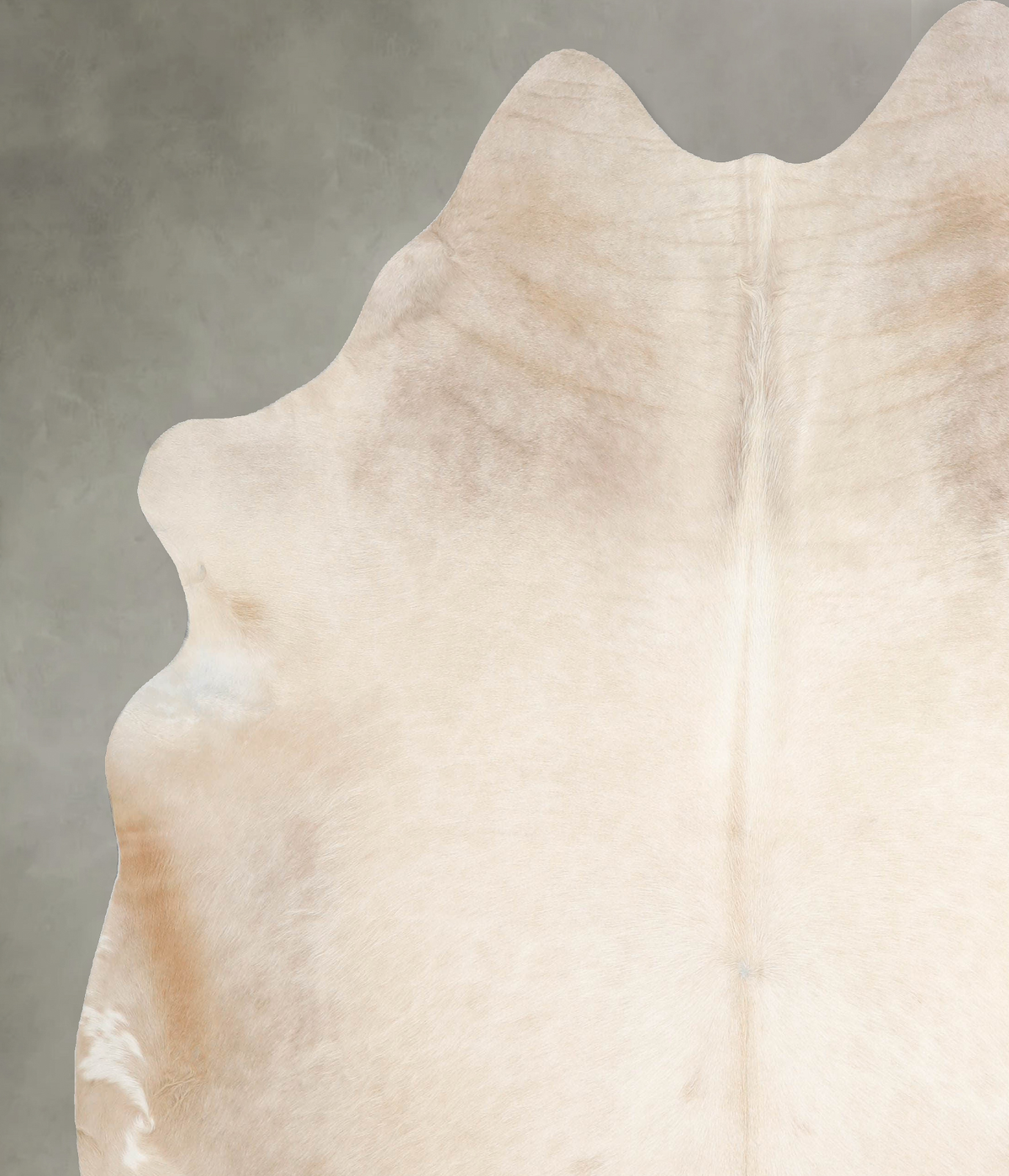 Champagne XX-Large Brazilian Cowhide Rug 7'6"H x 6'9"W #A55612 by Hudson Hides