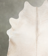 Champagne XX-Large Brazilian Cowhide Rug 7'8"H x 7'0"W #A55613 by Hudson Hides