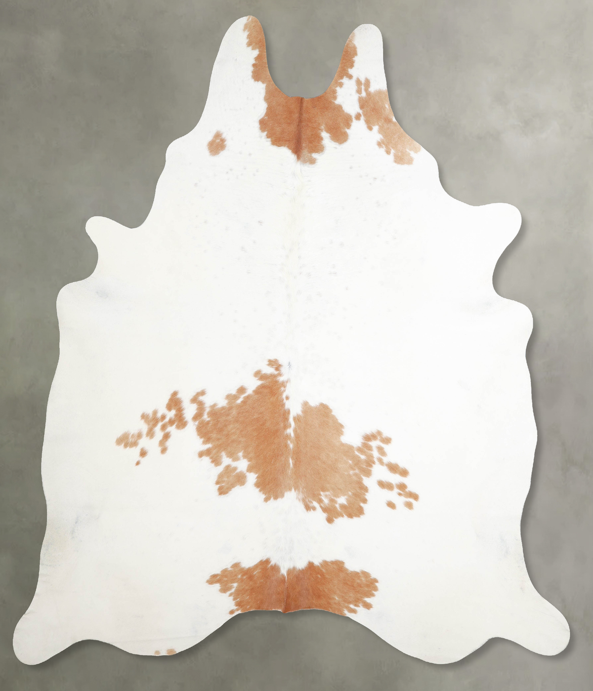 Beige and White Cowhide Rug #A55616
