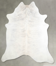 Grey Brindle XX-Large Brazilian Cowhide Rug 7'9"H x 7'7"W #A55620 by Hudson Hides