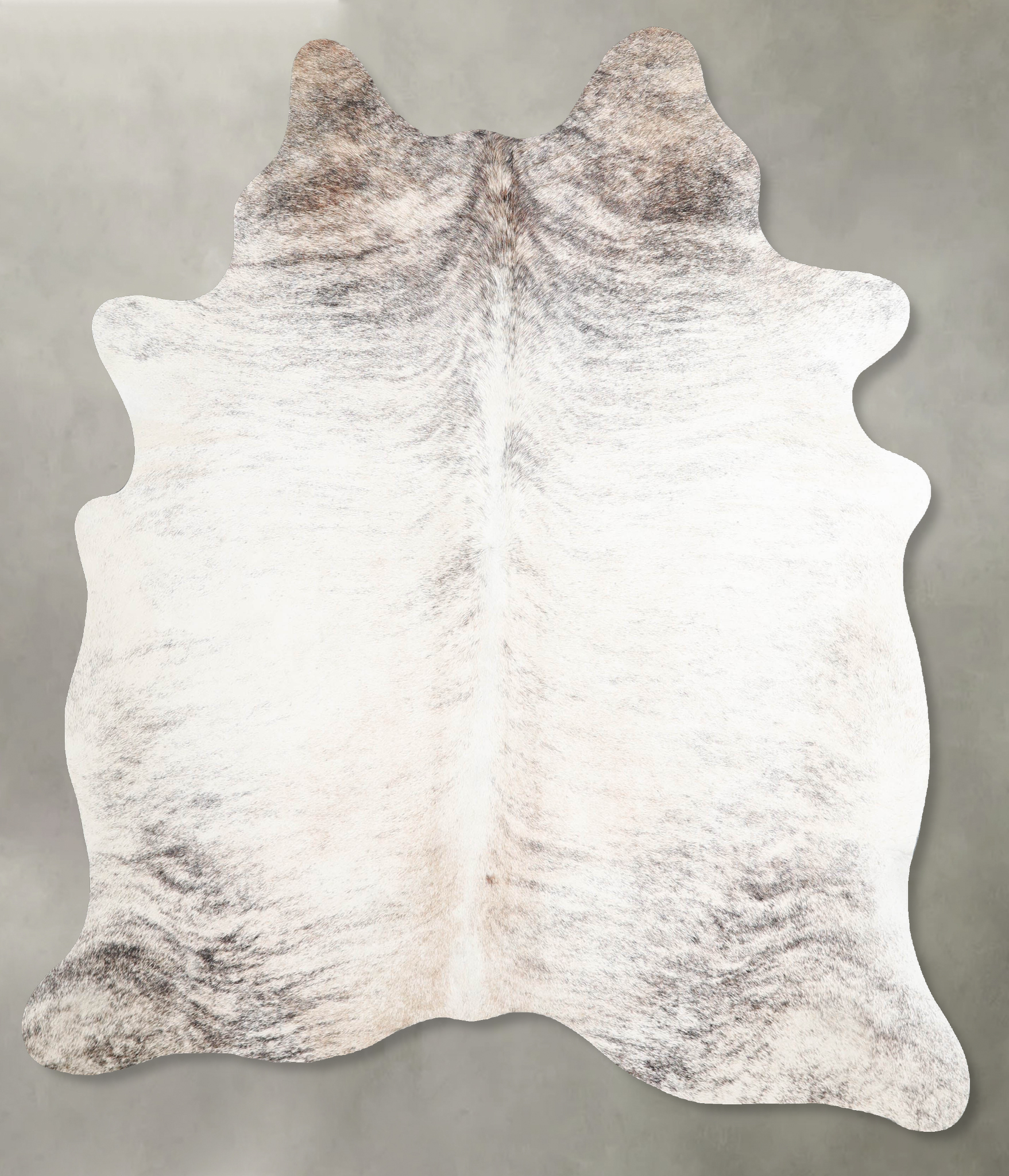Grey Brindle Cowhide Rug #A55625