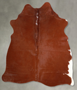 Solid Brown Medium Brazilian Cowhide Rug 5'5"H x 5'1"W #A55647 by Hudson Hides
