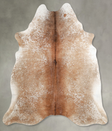Salt and Pepper Brown X-Large Brazilian Cowhide Rug 6'9"H x 6'0"W #A55653 by Hudson Hides
