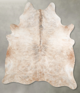 Light Brindle XX-Large Brazilian Cowhide Rug 8'3"H x 7'5"W #A55656 by Hudson Hides