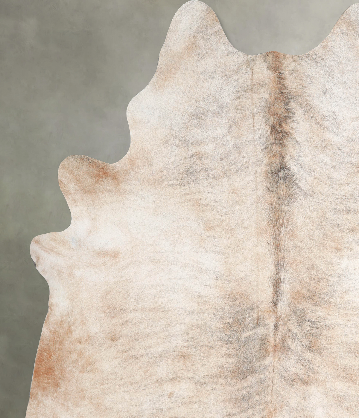 Light Brindle XX-Large Brazilian Cowhide Rug 8'3"H x 7'5"W #A55656 by Hudson Hides