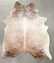 Light Brindle X-Large Brazilian Cowhide Rug 7'2"H x 6'4"W #A55657 by Hudson Hides