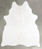 Light Grey Medium Brazilian Cowhide Rug 5'4"H x 4'11"W #A55665 by Hudson Hides