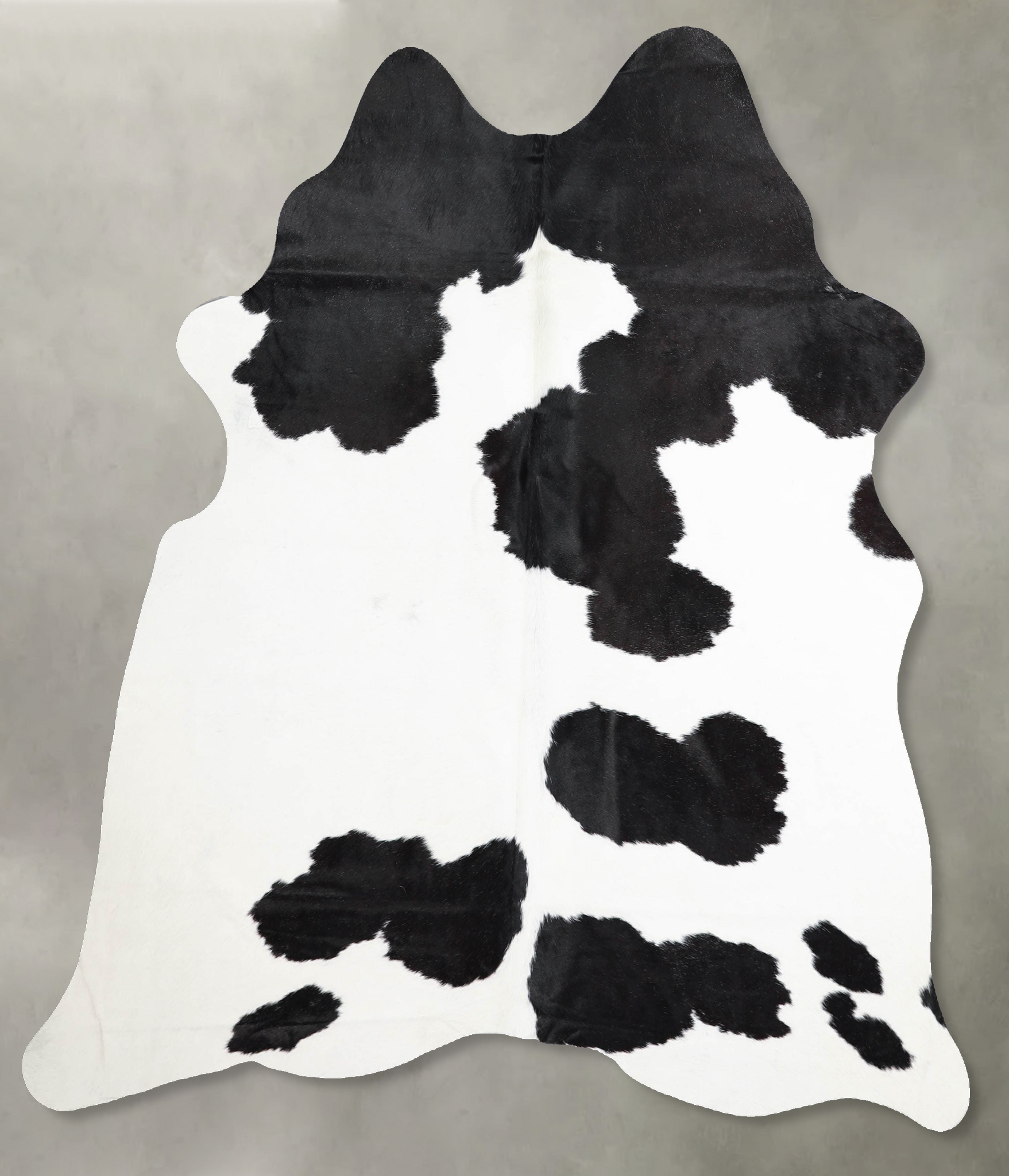 Black and White Cowhide Rug #A55667