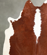 Hereford Large Brazilian Cowhide Rug 6'9"H x 5'7"W #A55695 by Hudson Hides