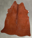 Solid Brown Large Brazilian Cowhide Rug 5'11"H x 5'3"W #A55700 by Hudson Hides