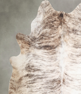 Light Brindle X-Large Brazilian Cowhide Rug 7'2"H x 6'8"W #A55713 by Hudson Hides