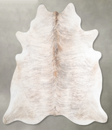 Light Brindle X-Large Brazilian Cowhide Rug 7'2"H x 6'9"W #A55719 by Hudson Hides