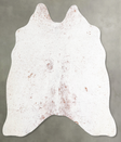 Salt and Pepper Brown Medium Brazilian Cowhide Rug 4'1"H x 4'6"W #A55741 by Hudson Hides