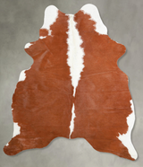 Hereford Medium Brazilian Cowhide Rug 6'0"H x 4'7"W #A55745 by Hudson Hides