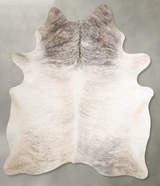 Light Brindle X-Large Brazilian Cowhide Rug 7'8"H x 6'3"W #A55758 by Hudson Hides