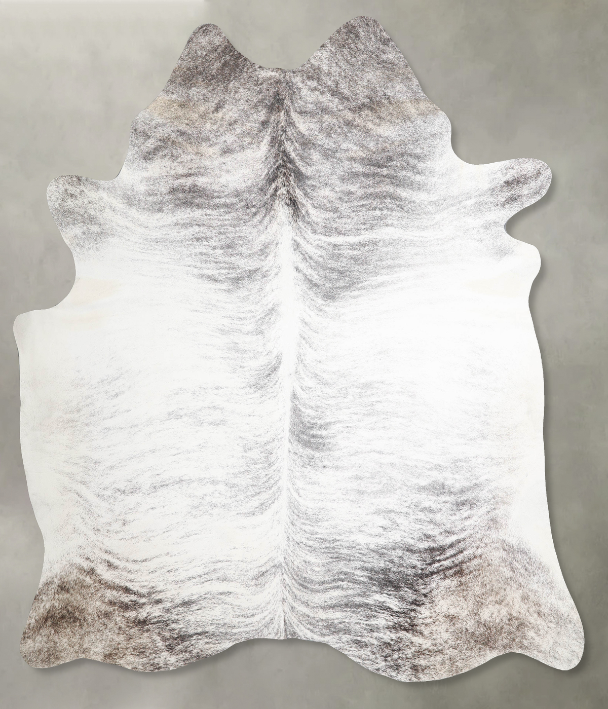 Grey Brindle Cowhide Rug #A55765
